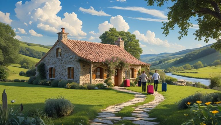 Leonardo_Phoenix_10_Charming_countryside_cottage_with_a_rustic_0